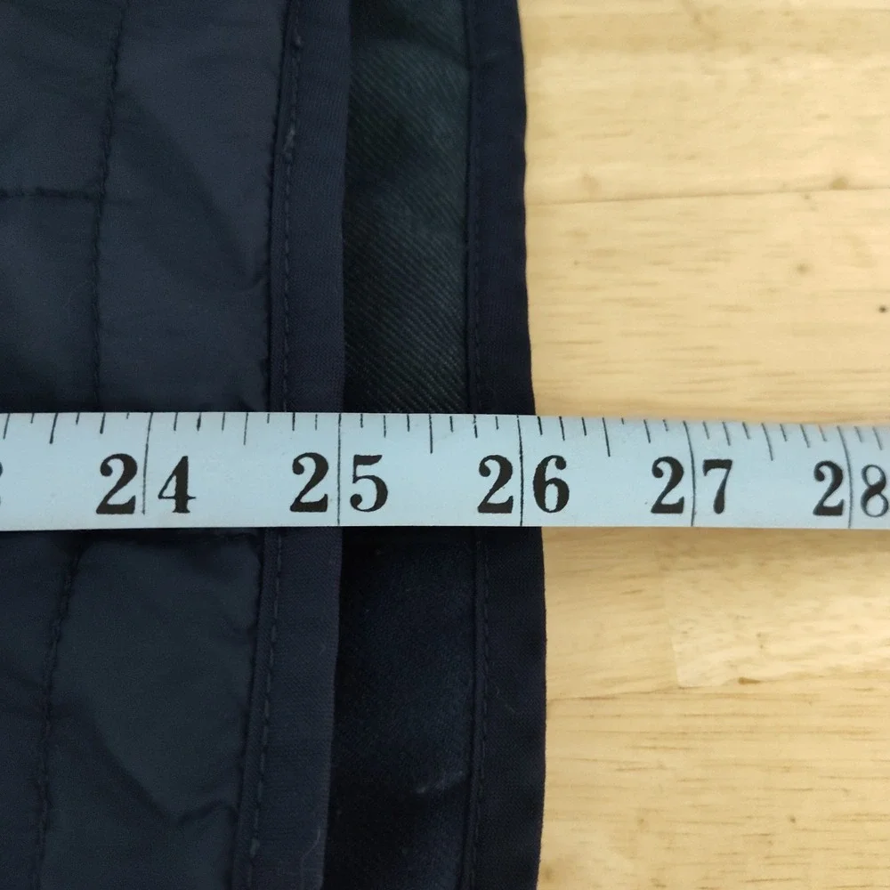 Carhartt med vest reversible plaid flannel quilted blue grey gray outdoor work